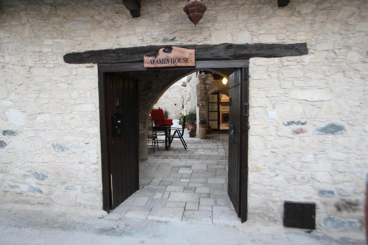 Afames House - Beautiful Traditional House Omodos Exterior photo